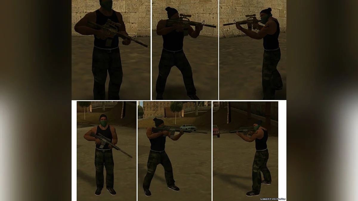 SA风格的第二个武器包 / GTA San Andreas