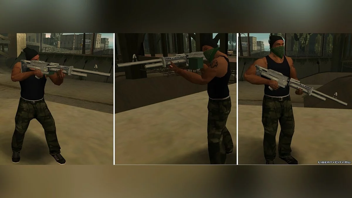 SA风格的第二个武器包 / GTA San Andreas