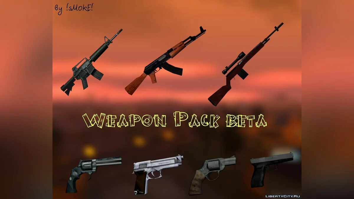 Armas Beta GTA SA / GTA San Andreas