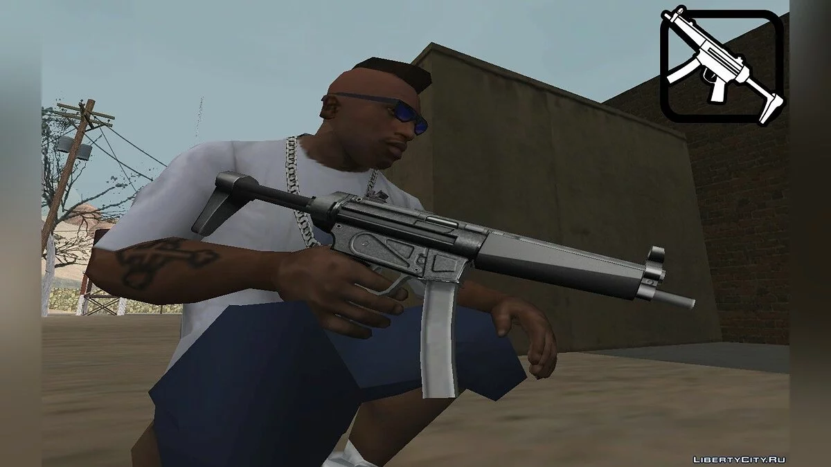 MP5 de Hitman : Contracts / GTA San Andreas
