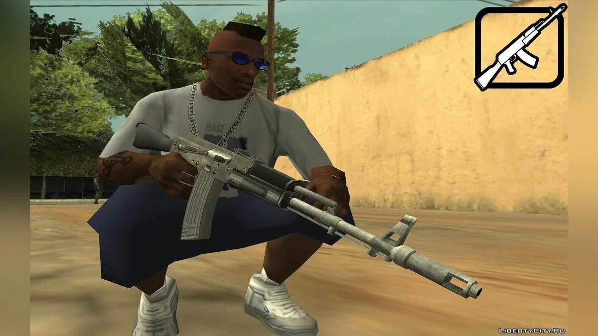 M4 et AK47 de Hitman : Contracts / GTA San Andreas