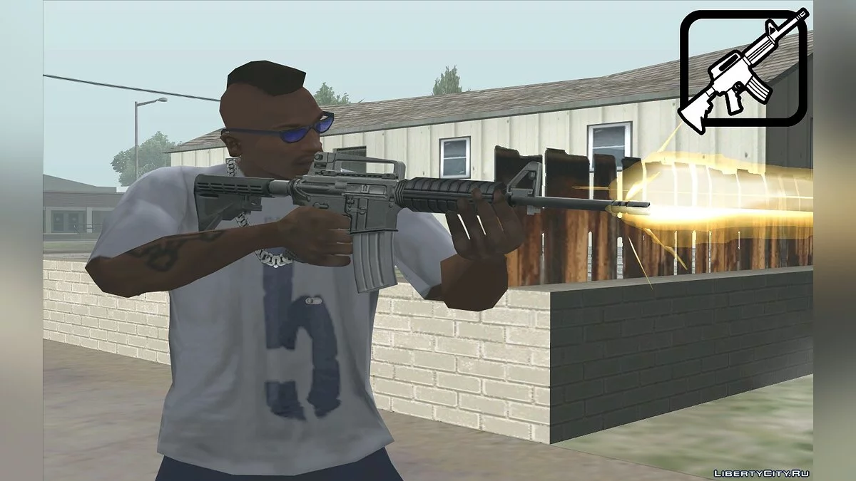 M4 et AK47 de Hitman : Contracts / GTA San Andreas