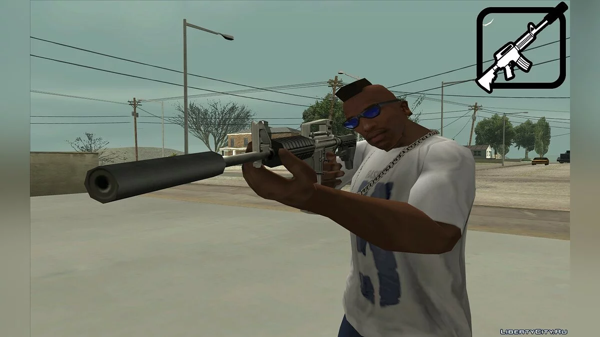 M4 et AK47 de Hitman : Contracts / GTA San Andreas