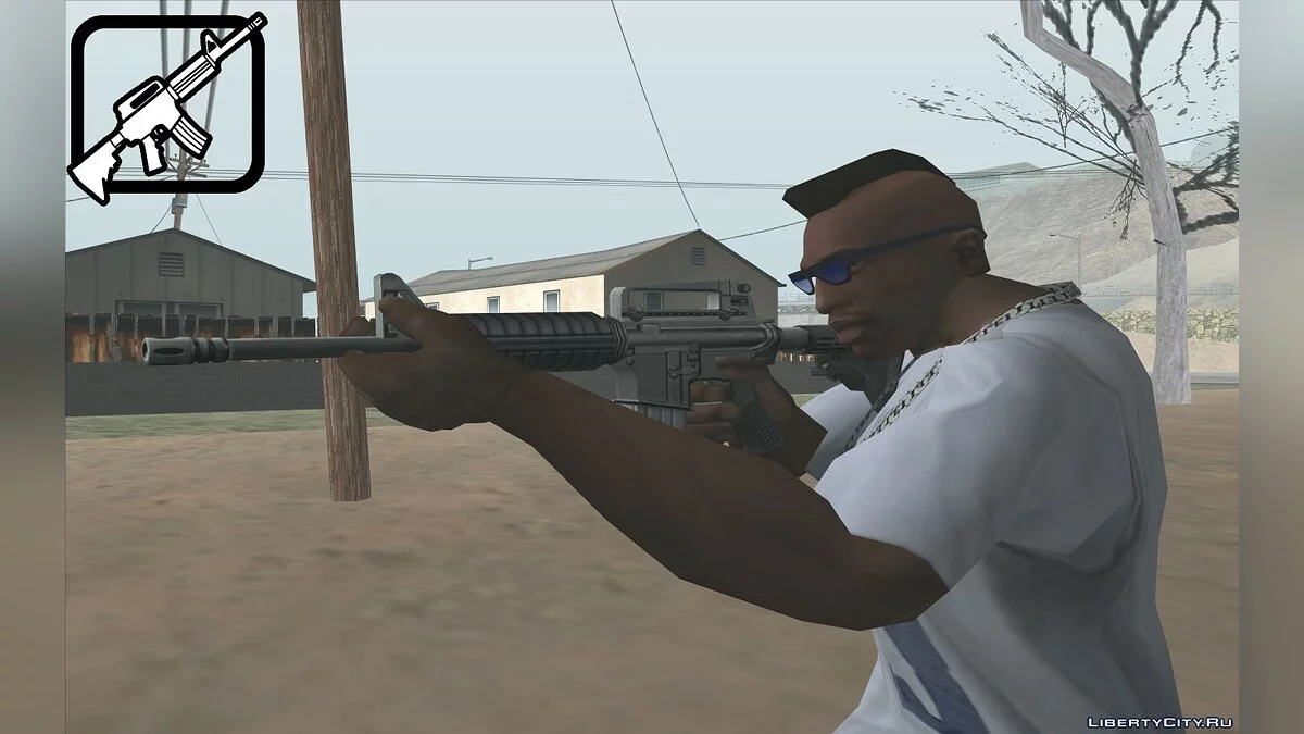 M4 et AK47 de Hitman : Contracts / GTA San Andreas