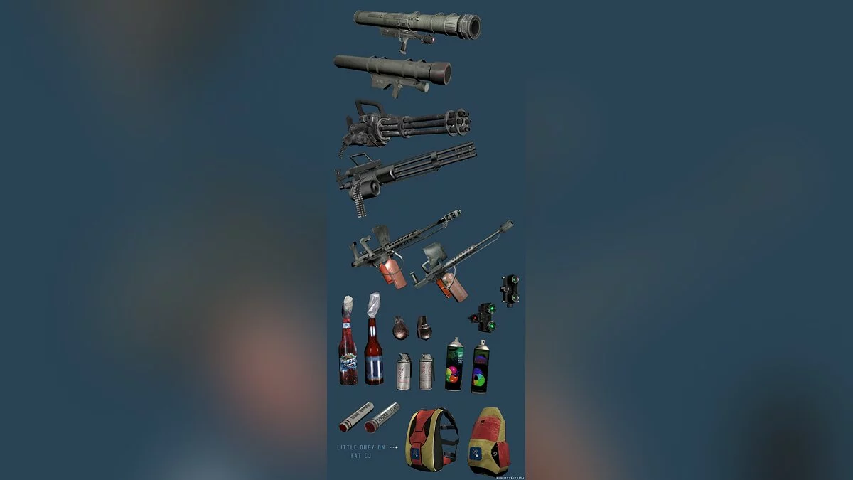 Artículos INSANITY / GTA San Andreas