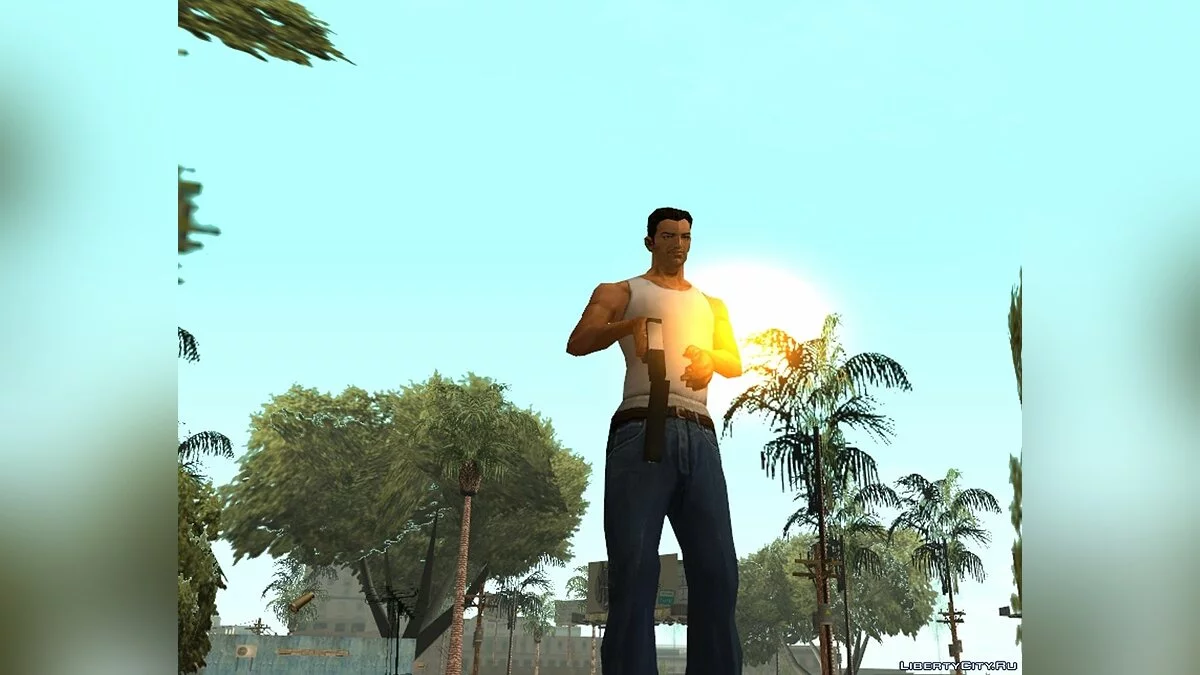 Pistola traumática / GTA San Andreas