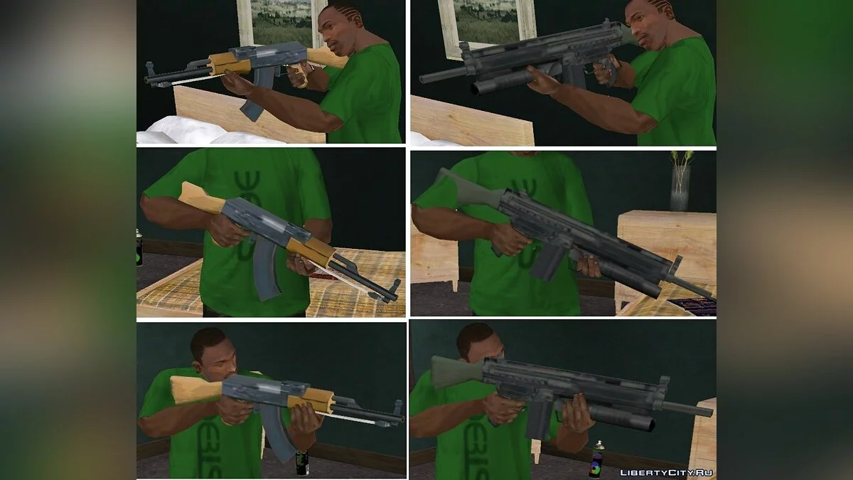 Troisième pack d'armes au style SA / GTA San Andreas