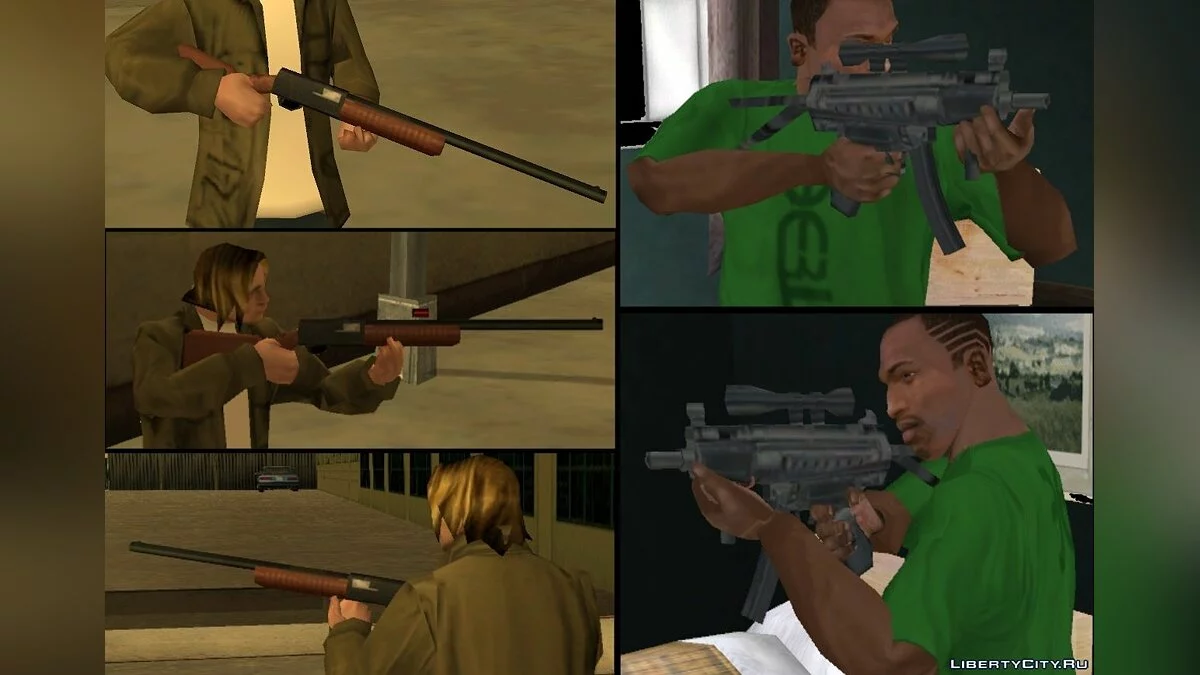 Troisième pack d'armes au style SA / GTA San Andreas