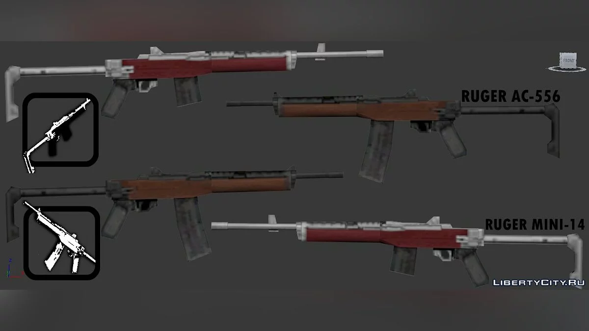 Troisième pack d'armes au style SA / GTA San Andreas