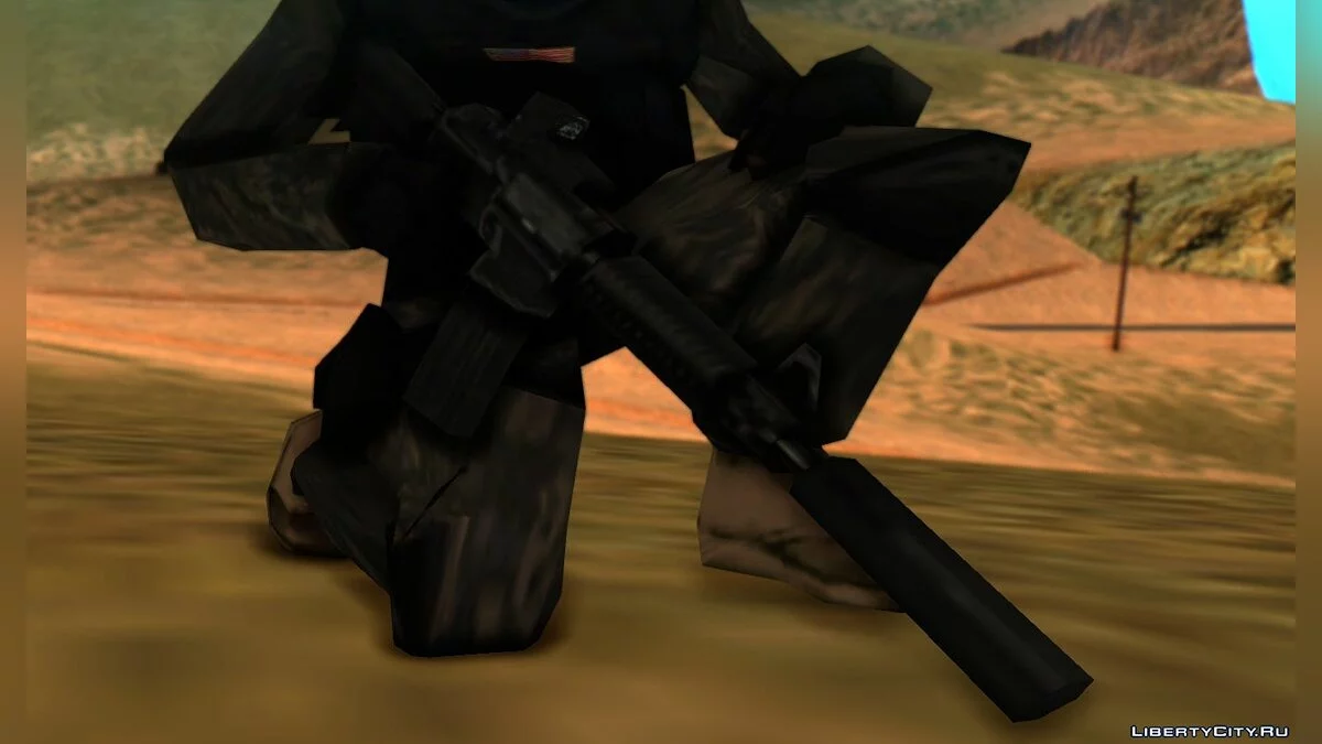GTA SA风格的M4A1 [LQ] / GTA San Andreas