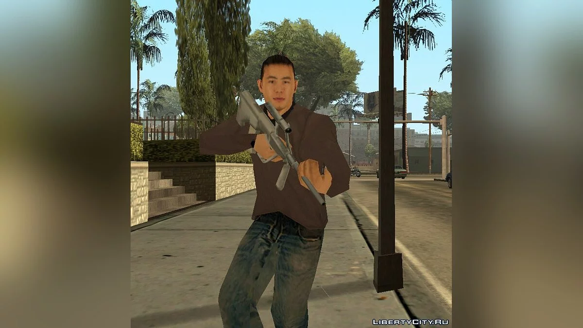 来自VC的Steyr AUG (修复版) / GTA San Andreas