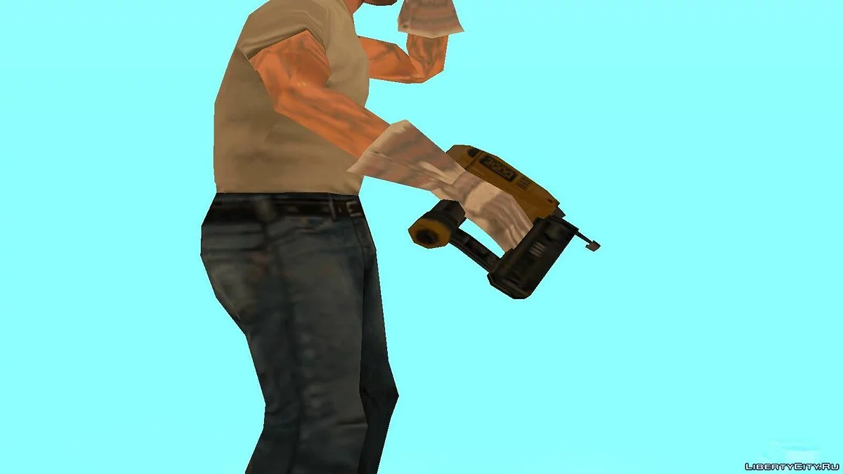 Arma de pregos da Beta de VC / GTA San Andreas