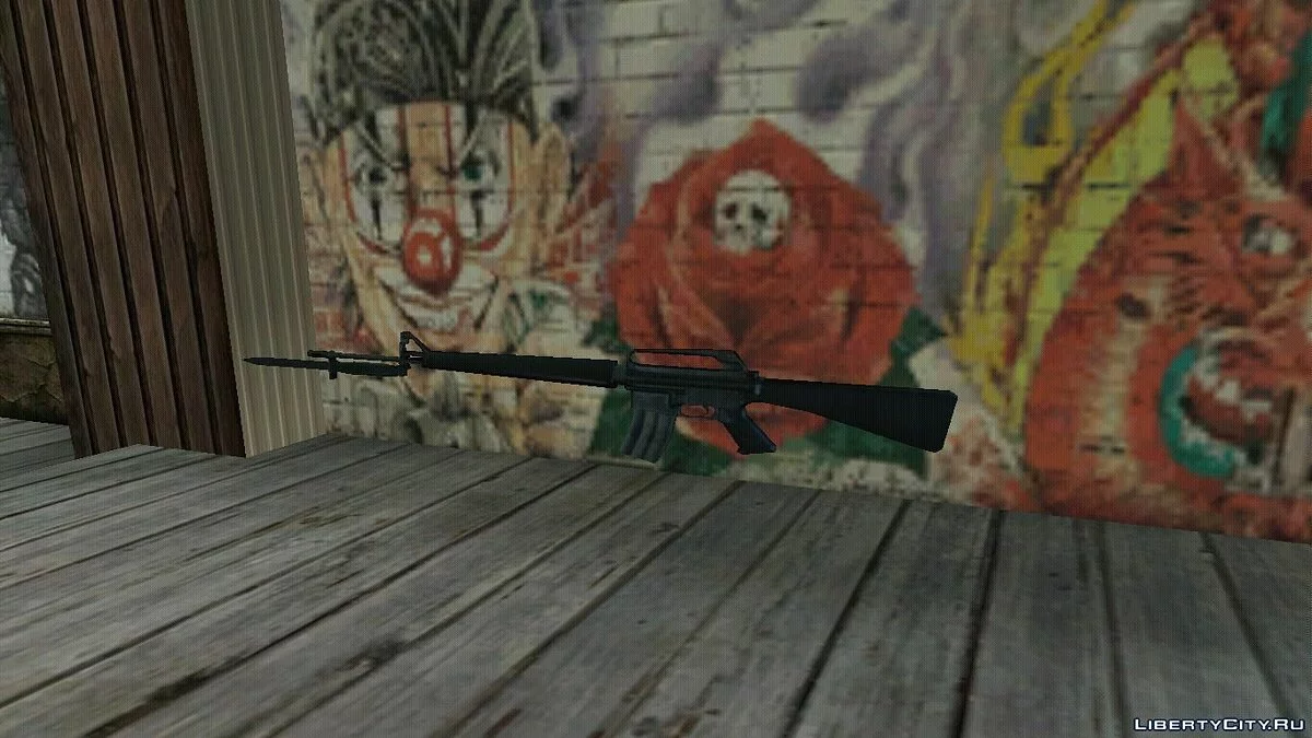 M16 з багнетом / GTA San Andreas