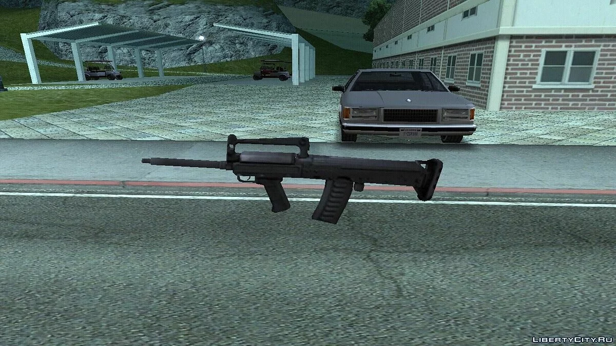 ОЦ-14 Гроза з подовженим стволом. / GTA San Andreas