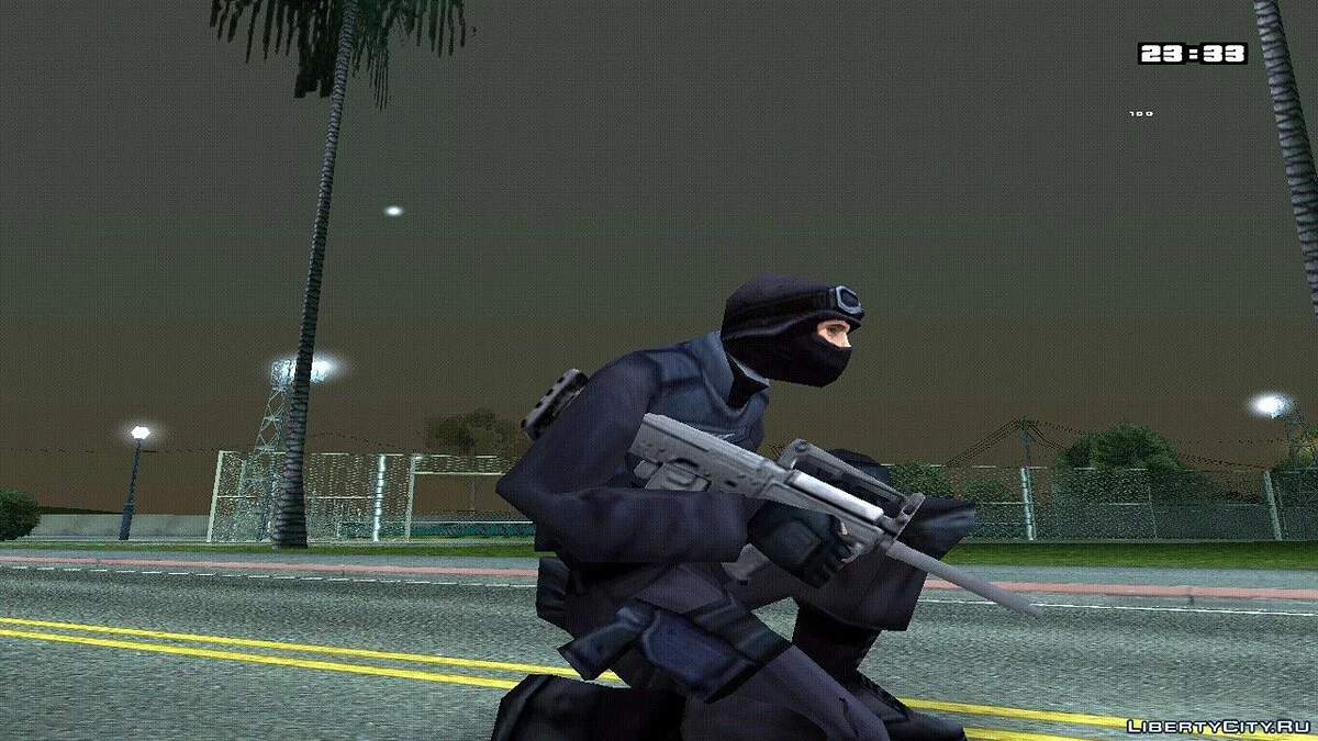 ОЦ-14 Гроза з подовженим стволом. / GTA San Andreas