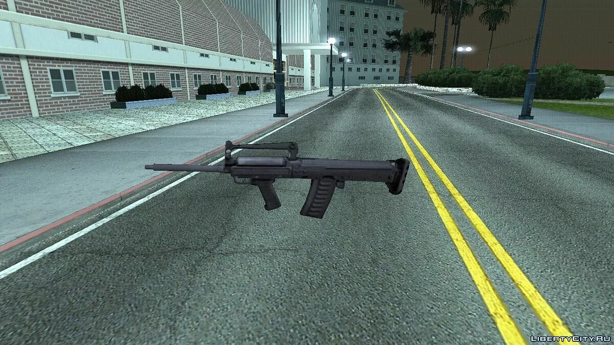 ОЦ-14 Гроза з подовженим стволом. / GTA San Andreas