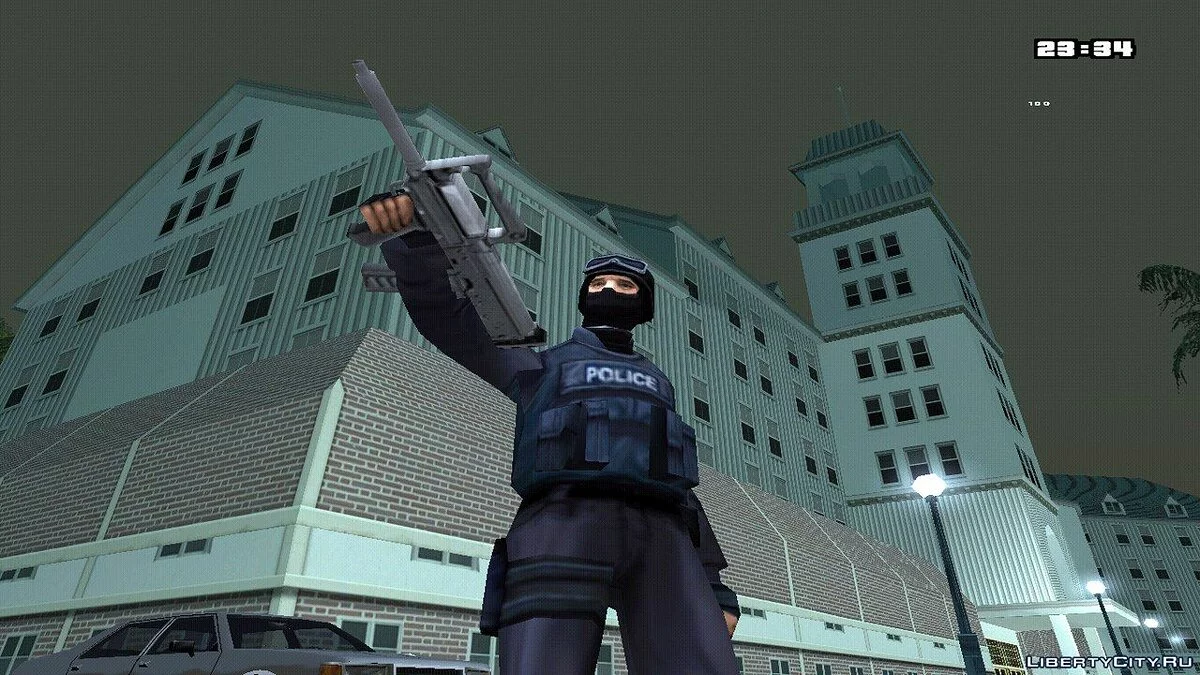 ОЦ-14 Гроза з подовженим стволом. / GTA San Andreas