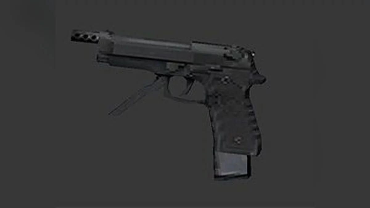 Beretta 93R basse poly / GTA San Andreas