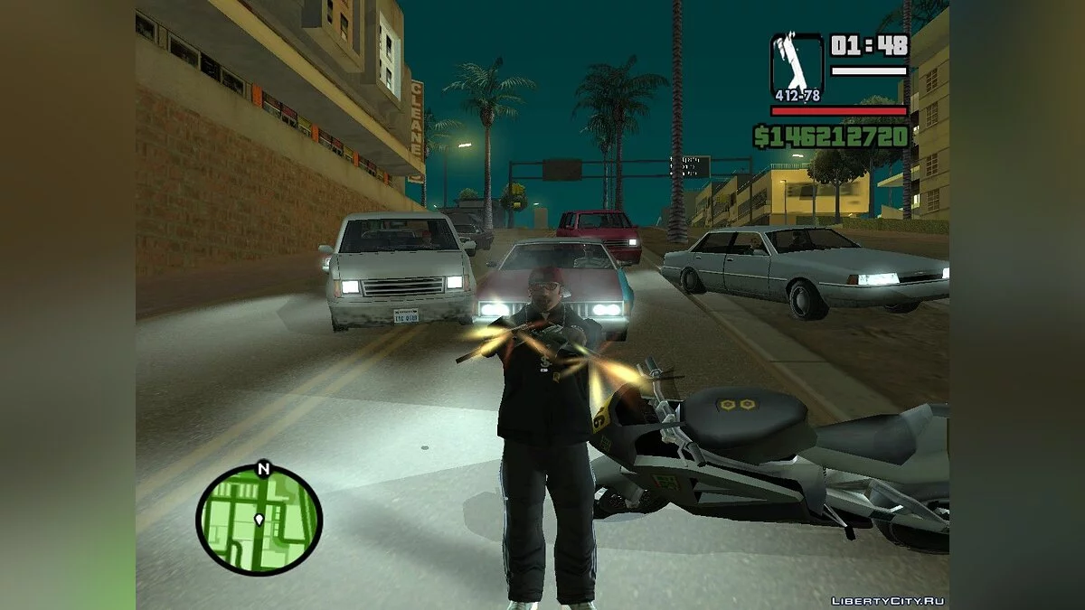 Бета зброя з Manhunt 2 (v.1) / GTA San Andreas