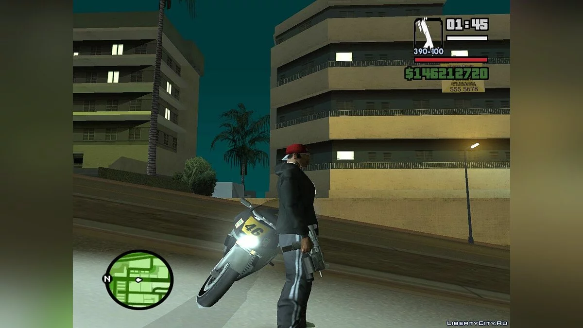 Бета зброя з Manhunt 2 (v.1) / GTA San Andreas