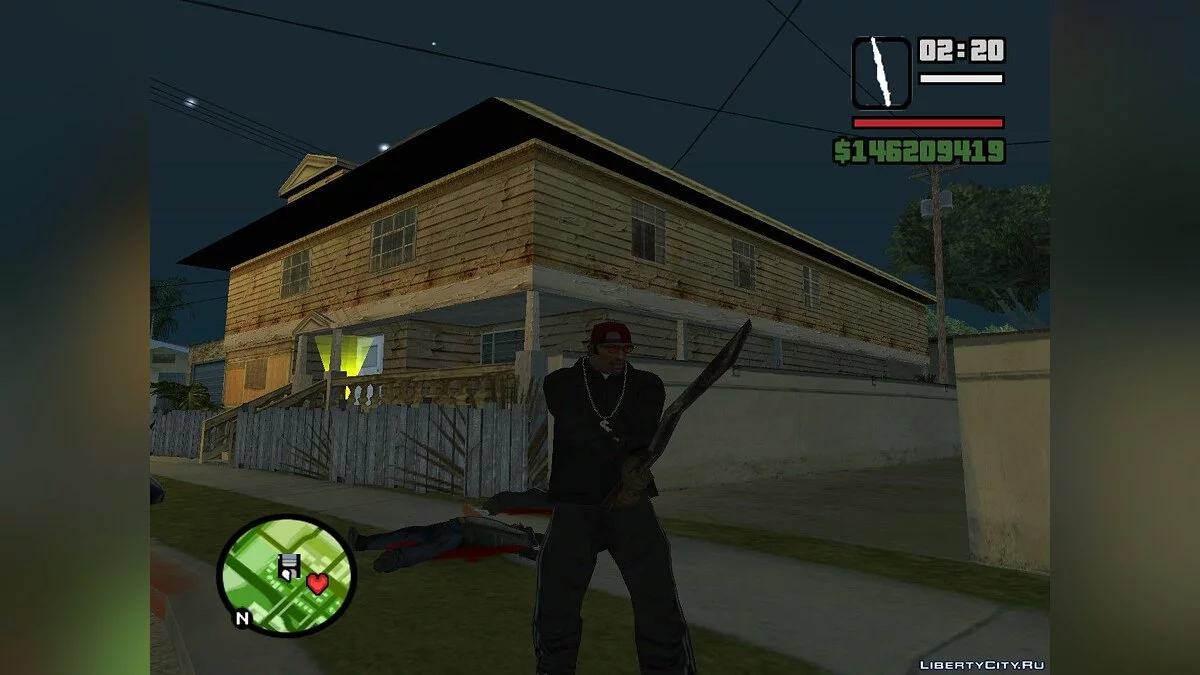 أسلحة بيتا من Manhunt 2 (v.2) / جي تي إيه سان أندرياس