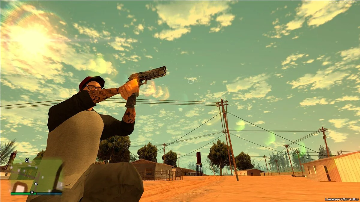 Desert Eagle Mark XIX + Покращені Функції / GTA San Andreas