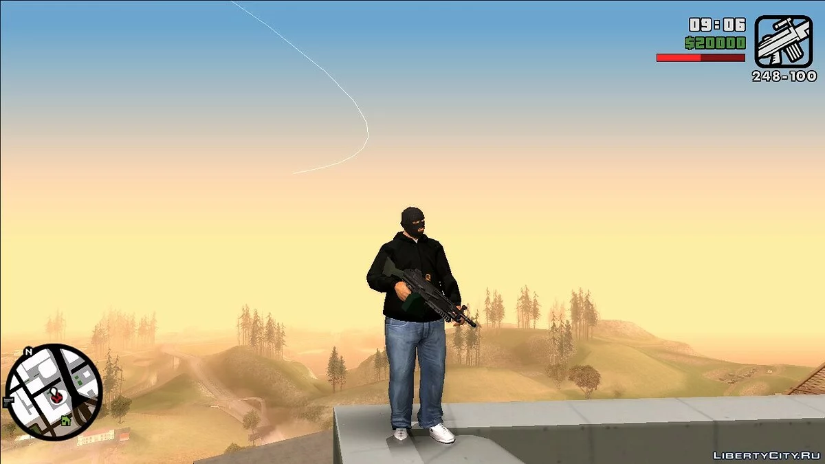 M-249 Saw (SA Style) / GTA San Andreas