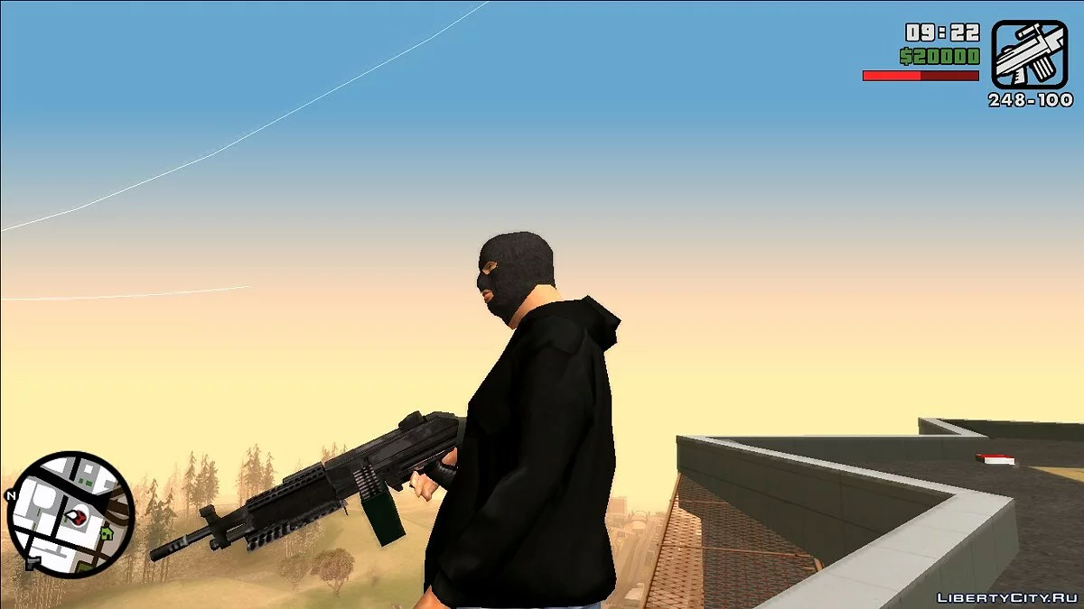 M-249 Saw (SA Style) / GTA San Andreas