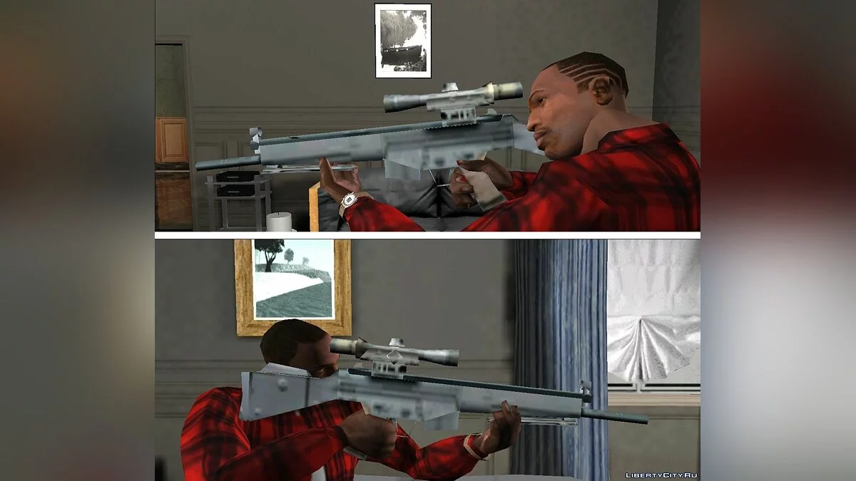 Fourth SA Style Weapon Pack / GTA San Andreas