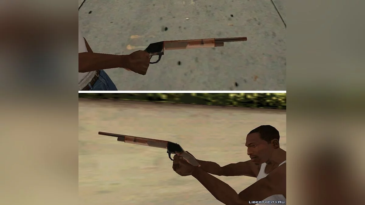 Fourth SA Style Weapon Pack / GTA San Andreas