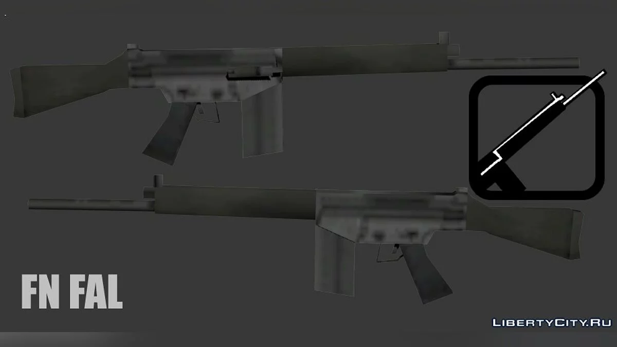Fourth SA Style Weapon Pack / GTA San Andreas