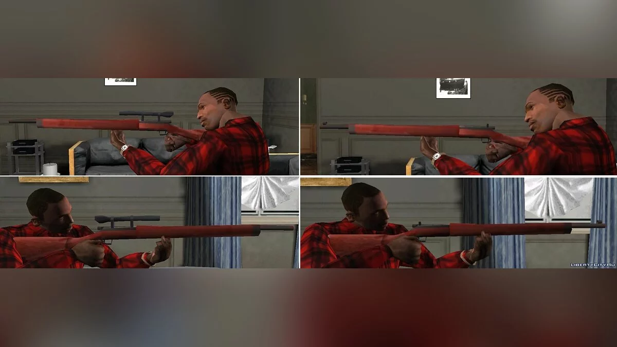 Fourth SA Style Weapon Pack / GTA San Andreas