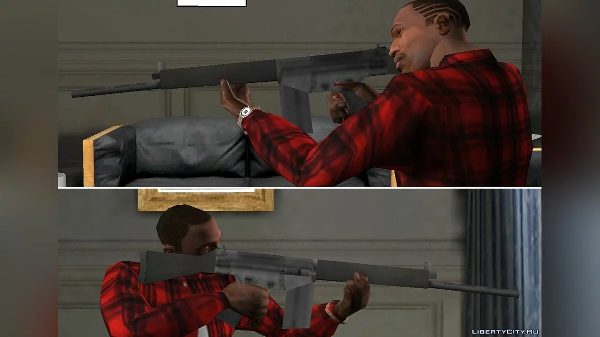 Fourth SA Style Weapon Pack / GTA San Andreas
