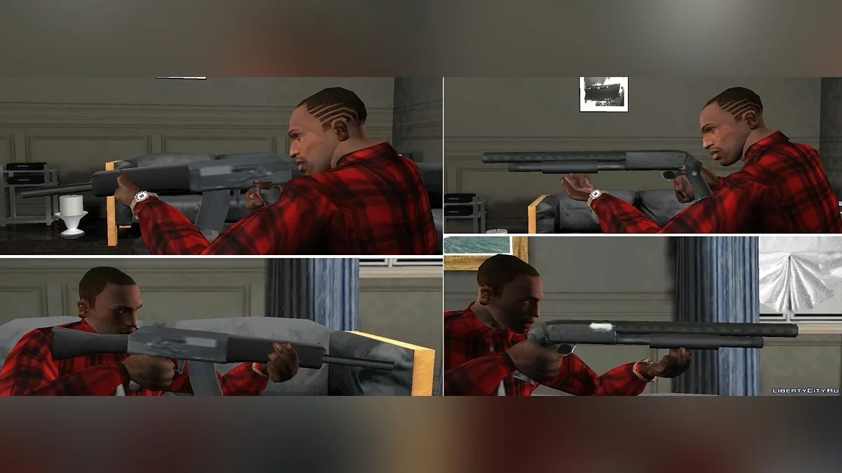 Fourth SA Style Weapon Pack / GTA San Andreas
