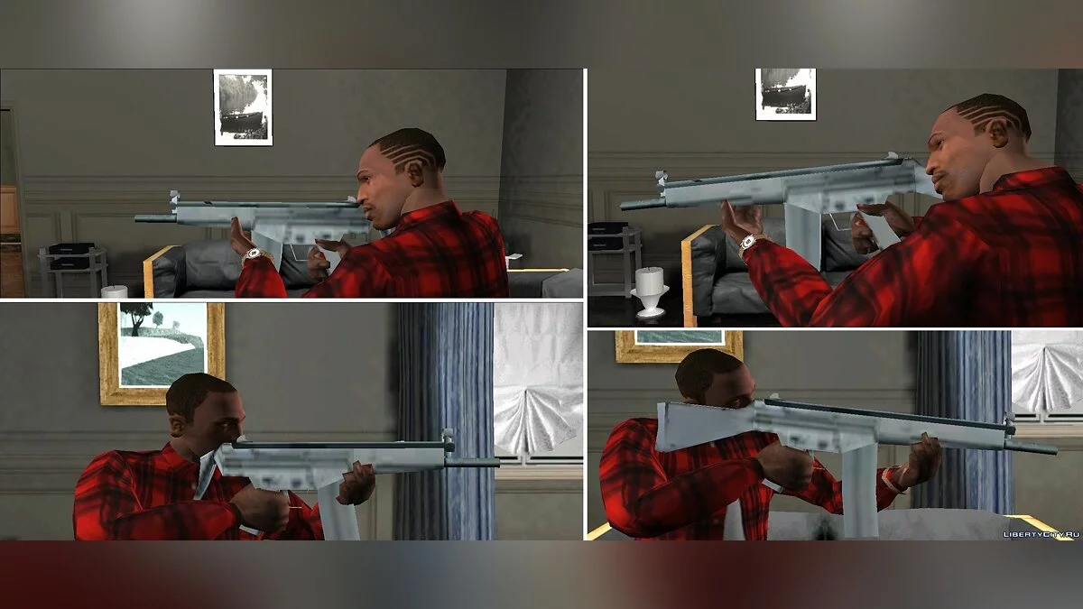 Fourth SA Style Weapon Pack / GTA San Andreas