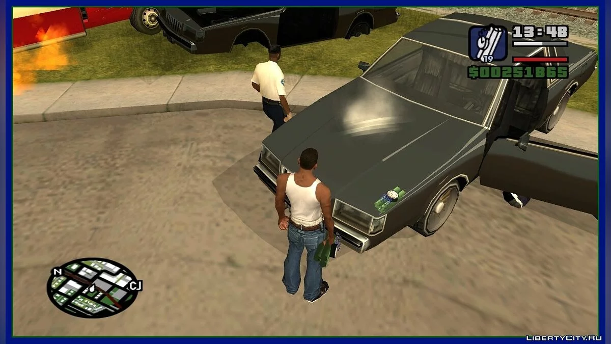 Bomba Grudenta / Bomba Adesiva / GTA San Andreas