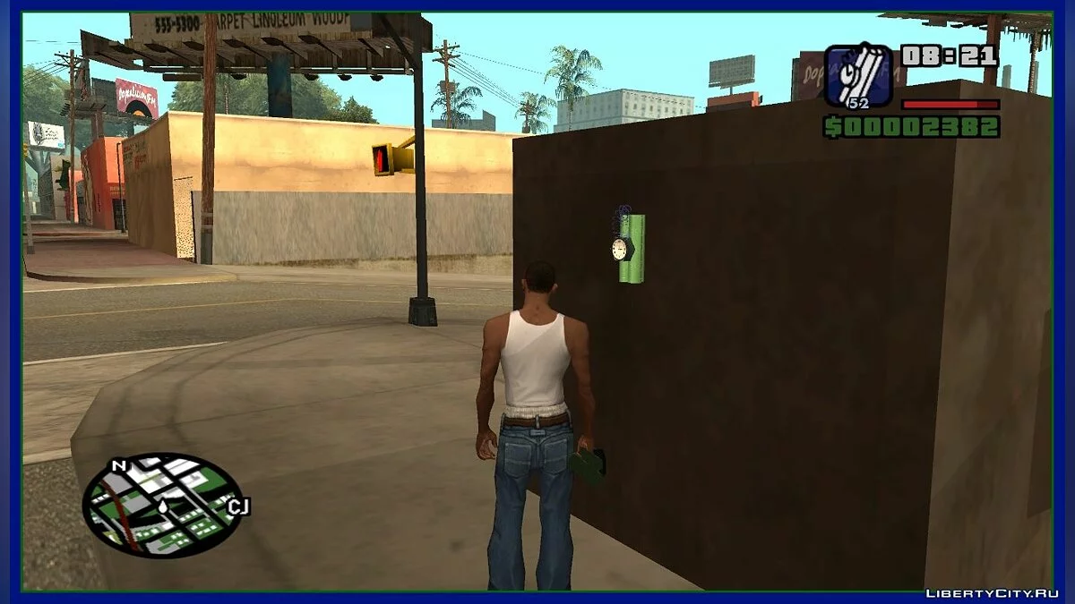 Bomba Grudenta / Bomba Adesiva / GTA San Andreas