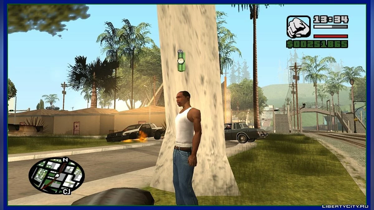Bomba Grudenta / Bomba Adesiva / GTA San Andreas