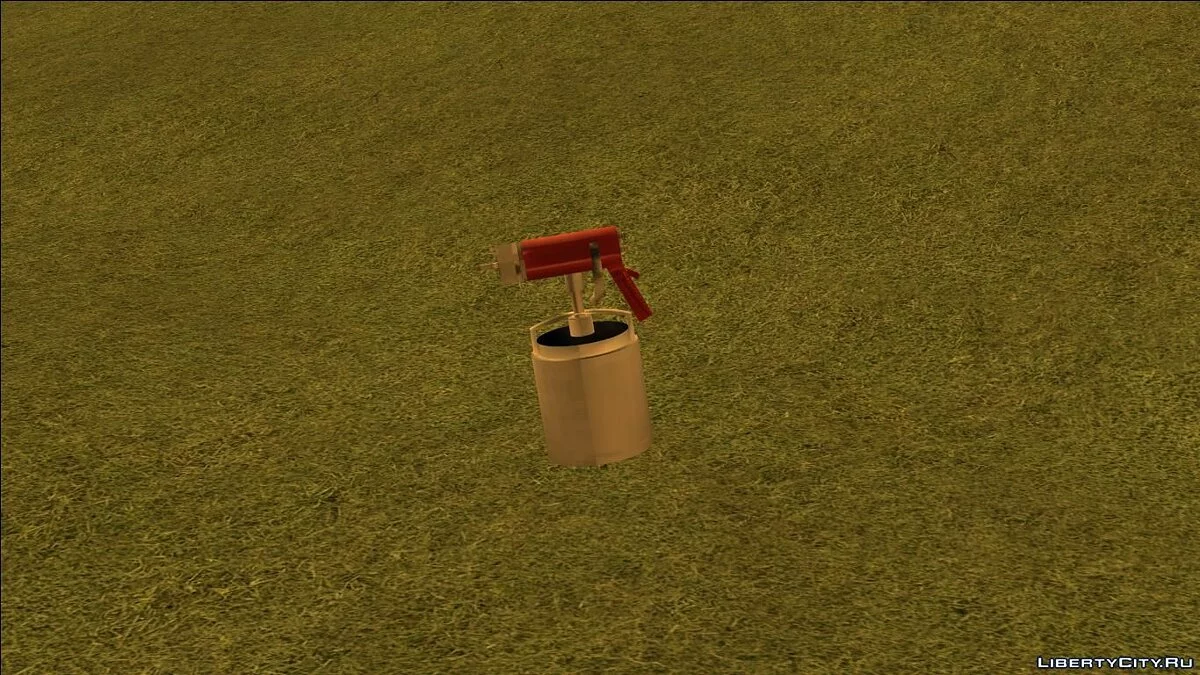 Pistol Cat Paint / GTA San Andreas