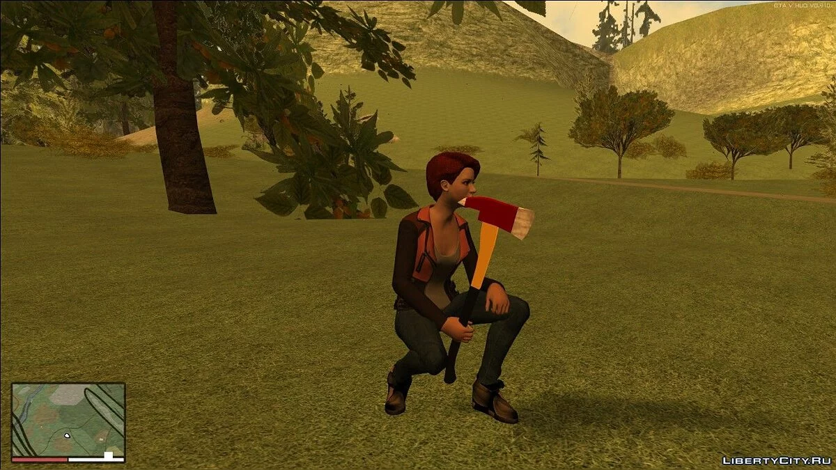 Hache de pompier / GTA San Andreas