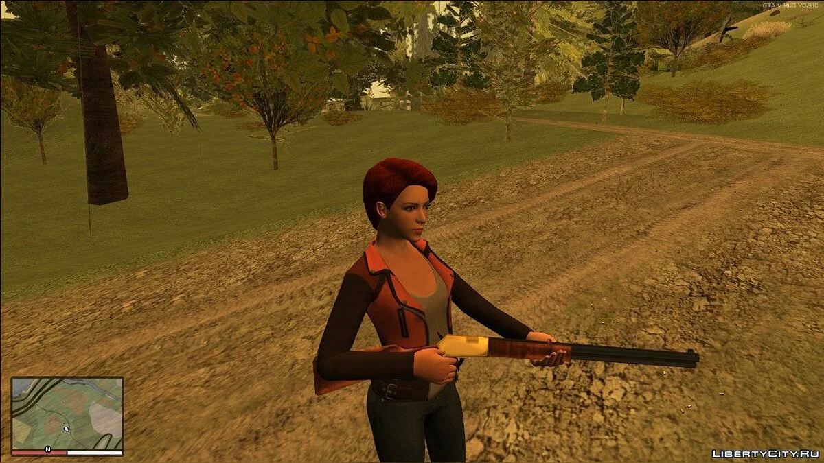 Rifle Repetidor 1873 / GTA San Andreas