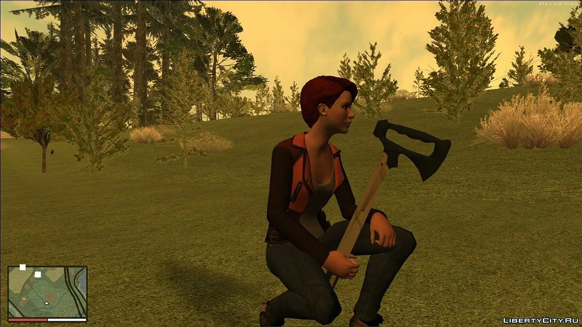 Hacha Táctico Fasthawk / GTA San Andreas