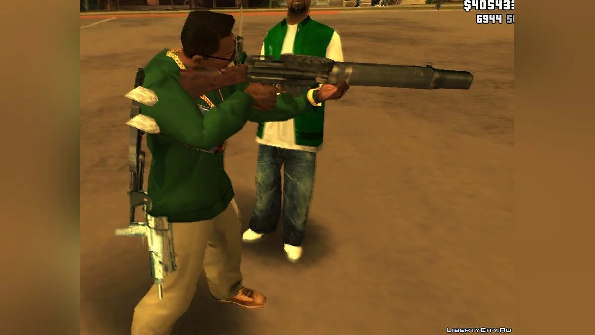 Пулемет Льюїса / GTA San Andreas