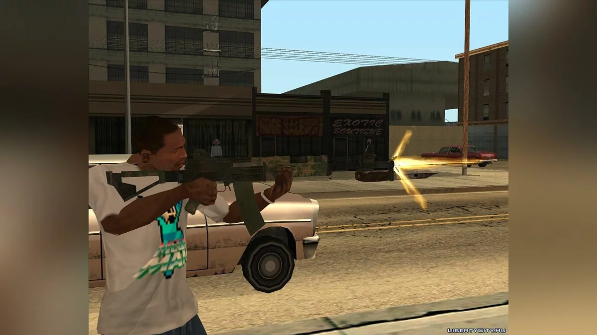 RN Assault Rifle from Resident Evil 6 / GTA San Andreas