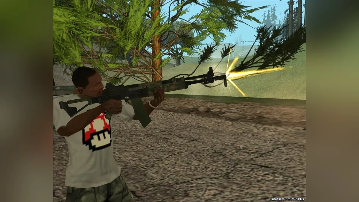 RN Assault Rifle from Resident Evil 6 / GTA San Andreas