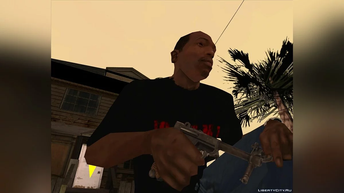 Luger from Resident Evil: The Darkside Chronicles / GTA San Andreas