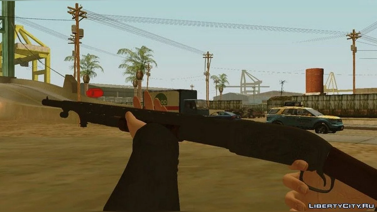 Gun from Call of Duty WWI / GTA San Andreas