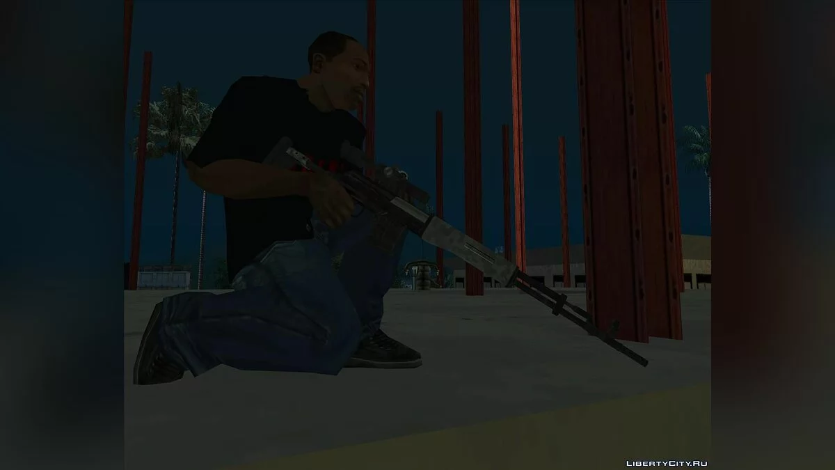 Снайперська гвинтівка Джаво з Resident Evil 6 / GTA San Andreas