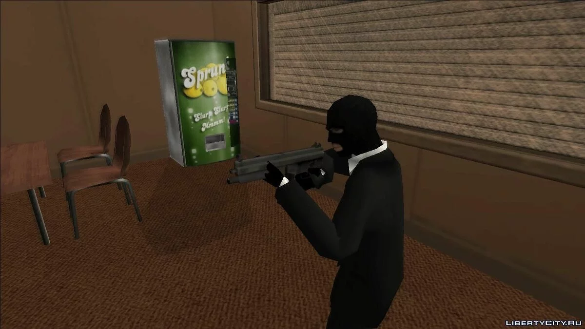 MP5 з GTA IV в стилі San Andreas / GTA San Andreas