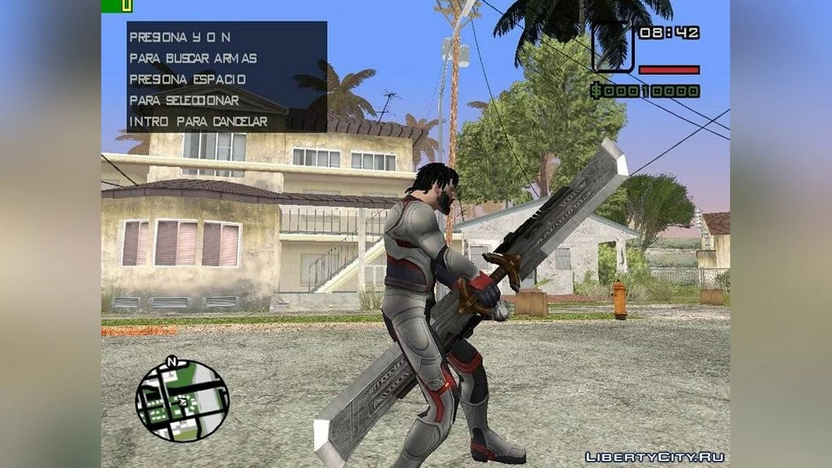 Thanos' Double-Edged Sword / GTA San Andreas